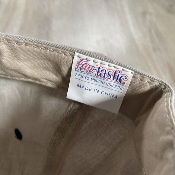 Vintage Pittsburgh Pirates Hat Snapback MLB Baseball Beige Black Fantastic Cap‎ - Picture 4 of 8